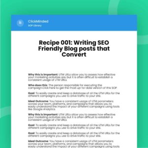 writing seo friendly blog posts that convert
