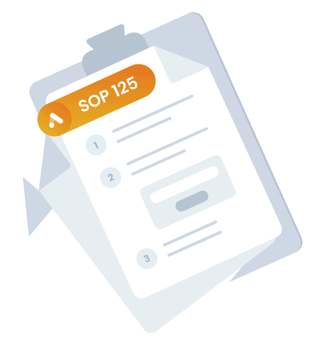 SOP checklists