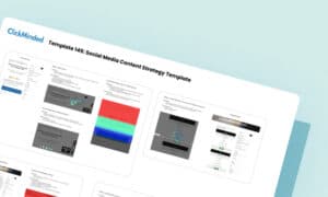 Template 145: Social Media Content Strategy Template